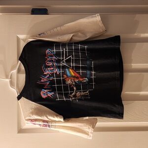 🎸🎸Rare, vintage Pink Floyd shirt the wall wish you were here 3/4 sleeve medium